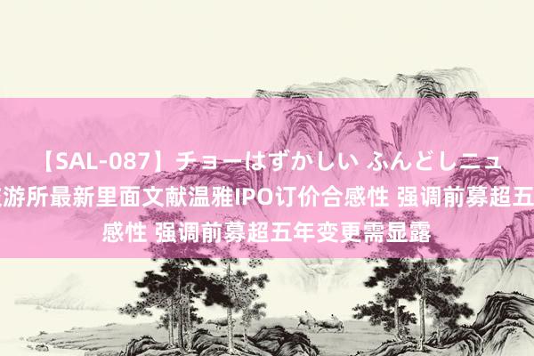 【SAL-087】チョーはずかしい ふんどしニューハーフ 2 交游所最新里面文献温雅IPO订价合感性 强调前募超五年变更需显露