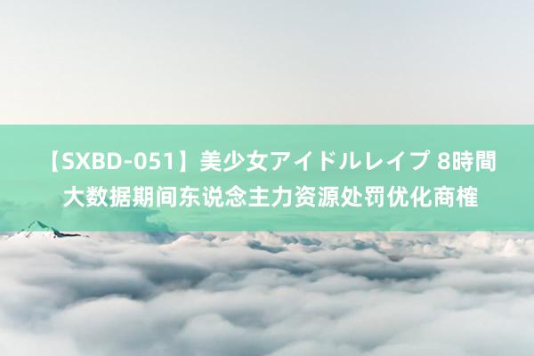 【SXBD-051】美少女アイドルレイプ 8時間 大数据期间东说念主力资源处罚优化商榷